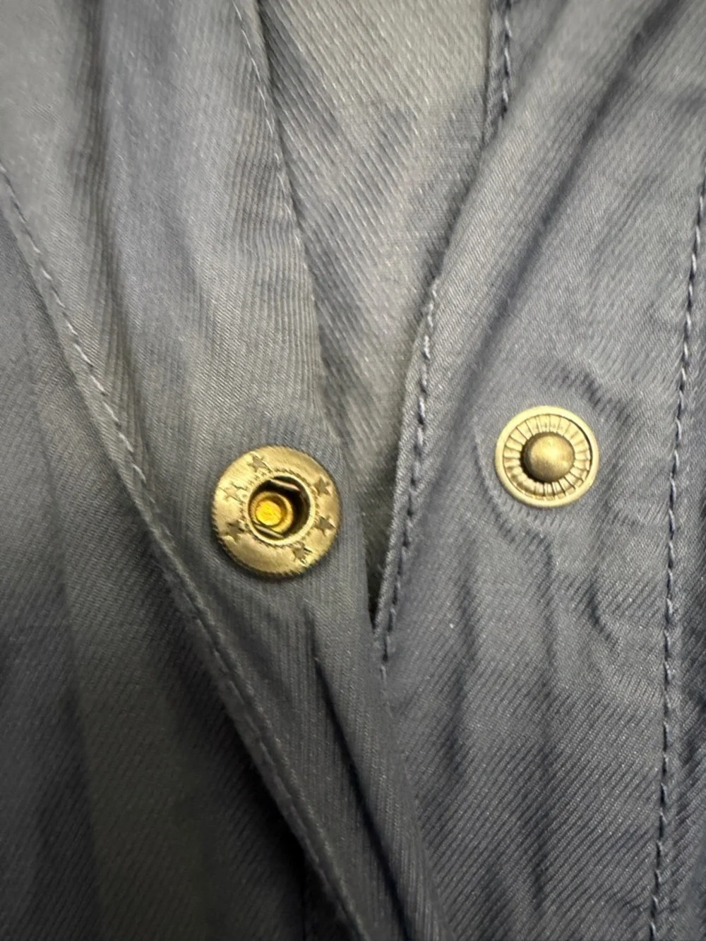 Tommy Bahama navy blue rain/trench coat - size S - Picture 5 of 9